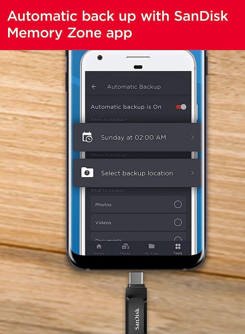 SanDisk 32GB Ultra Dual Drive Go USB 3.0 & Type-C - Image 4