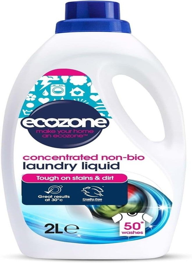 Ecozone Non-Bio Laundry Liquid 2L - Eco-Friendly Laundry Detergent