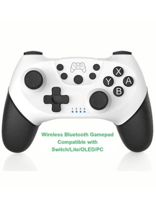 ترقية لوحة تحكم الألعاب اللاسلكية Bluetooth Switch Pro Gyroscope سداسية المحاور وظيفة Turbo HD Vibration Macro Programmable متوافقة مع Switch/Switch Lite/OLED/PC - pzsku/Z6F2B4D25A4DF26DA94F3Z/45/_/1713780164/15f0079b-aa81-4725-8529-f122de862fe7