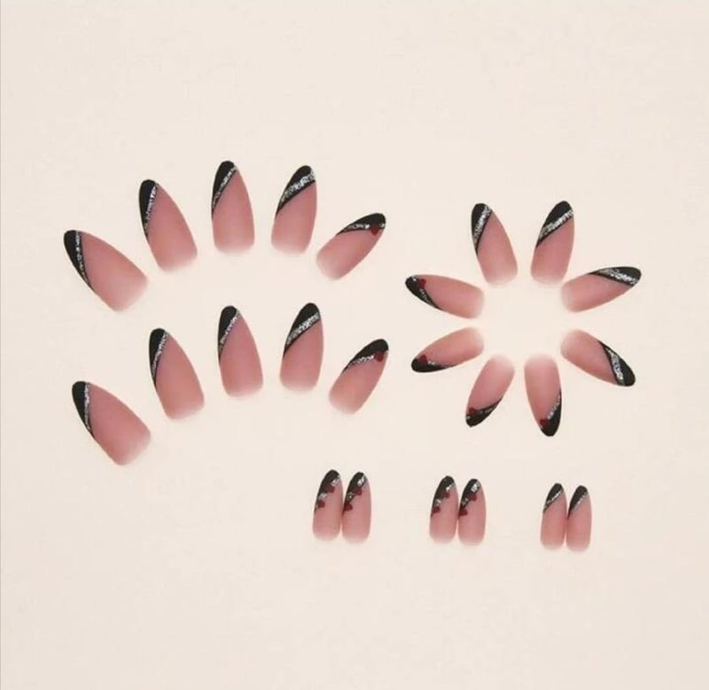 ZOONA ZOONA 24PCS Everlasting French Nails Artificial Nails Art Set Lightweight Long Lasting Easy To Use Quick Fix For Festivals Special Occasions 0W310 - Image 2