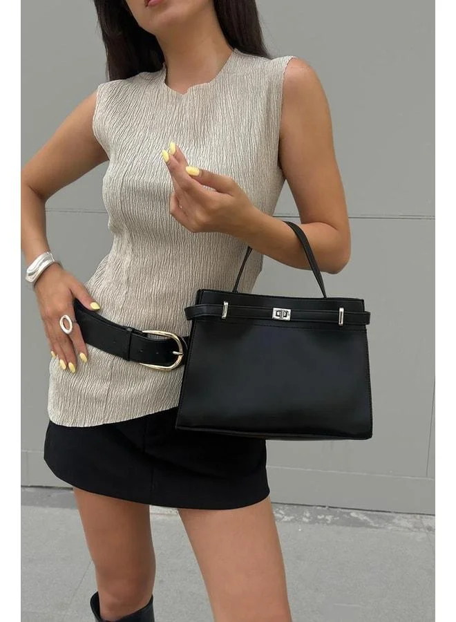 Shule Bags  Blaze Black Hand & Crossbody Bag. for Women | Best Price UAE