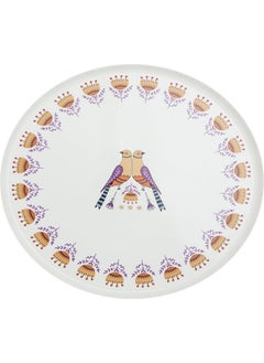 Ruby Folk Dance Flat Plate 27 cm. 04RAL002493
