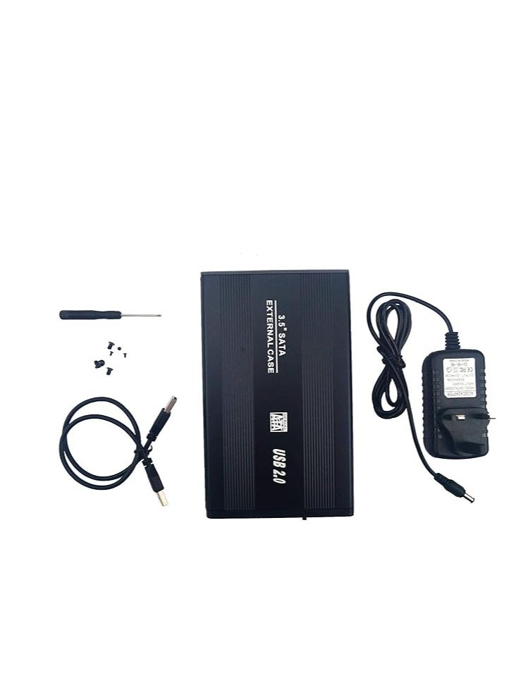 External Hard Disk Case Usb 2.0 To Sata For 3.5 Inch Hdd External Enclosure