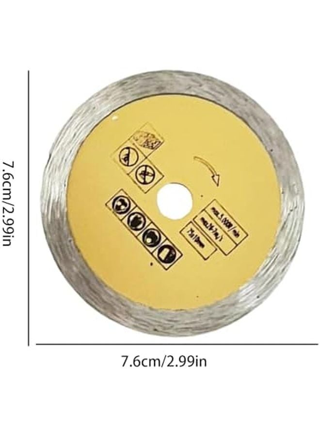 3 Inch Style C Heavy Duty Cutting Disc For Metal Concrete Stone Angle Grinder - Image 3