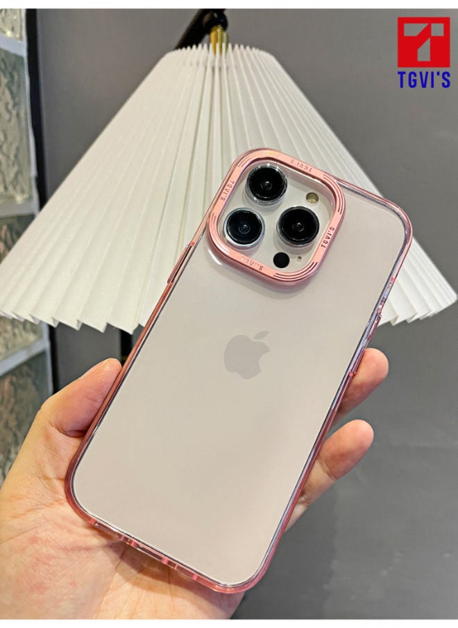 TGVI'S Grace jelly series case for iPhone 14  Pro - pink  - Image 4