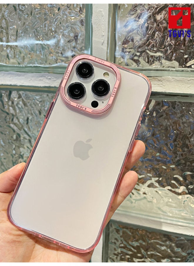 TGVI'S Grace jelly series case for iPhone 14  Pro - pink  - Image 3