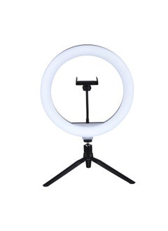 Generic M26/M33 Live Ring Light Beauty Light Anchor Self-timer Desktop Red 33cm Light Wholesale-Light Source Color:[10 Inch Ordinary + Metal Desktop Tripod]]  - Image 1