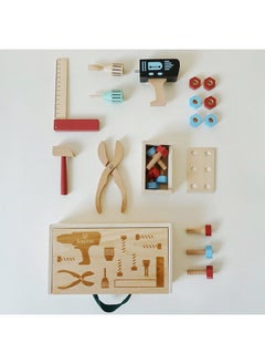 Varied Tools Luban Chair Children's Screw Nut Combination Disassembly And Disassembly Toys Men's Hands-on Puzzle Building Blocks-Color:MY-Dot Toolbox