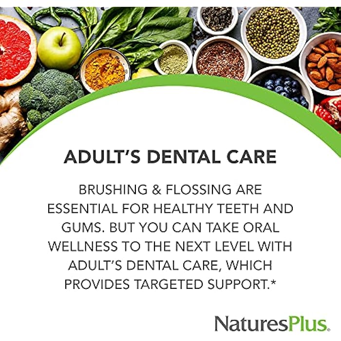 NaturesPlus Adult’s Dental Care Probiotic - 60 Lozenges - Supplement for Teeth & Gum Health - Peppermint Flavor - 30 Servings - Image 2