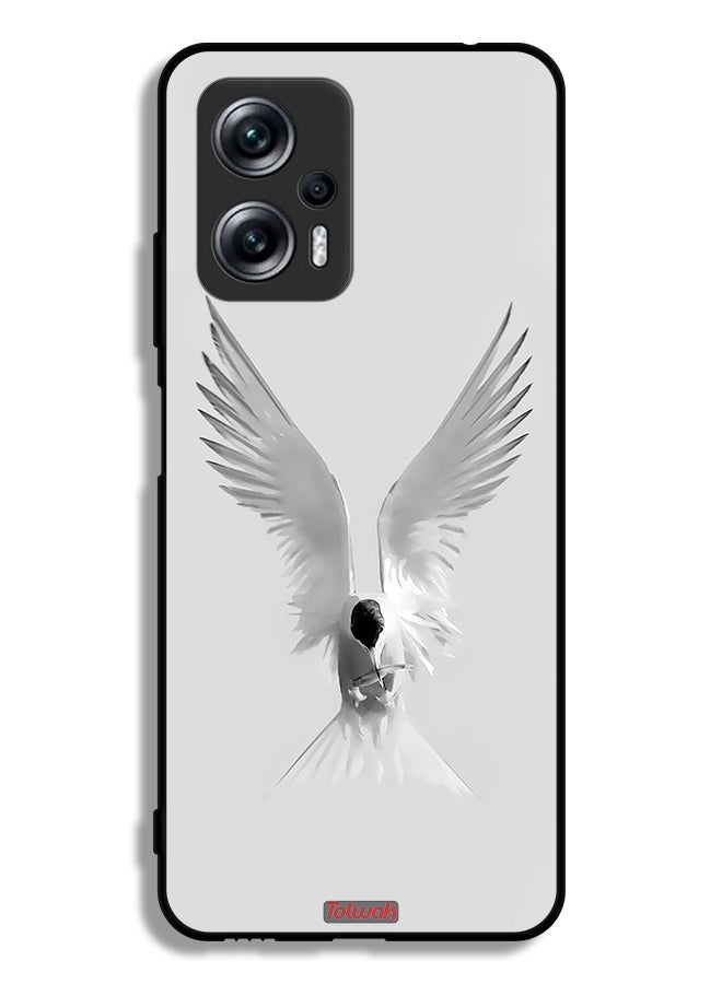 Tolwak Xiaomi Redmi Note 11T Pro 5G Protective Case Cover Wings - Image 2