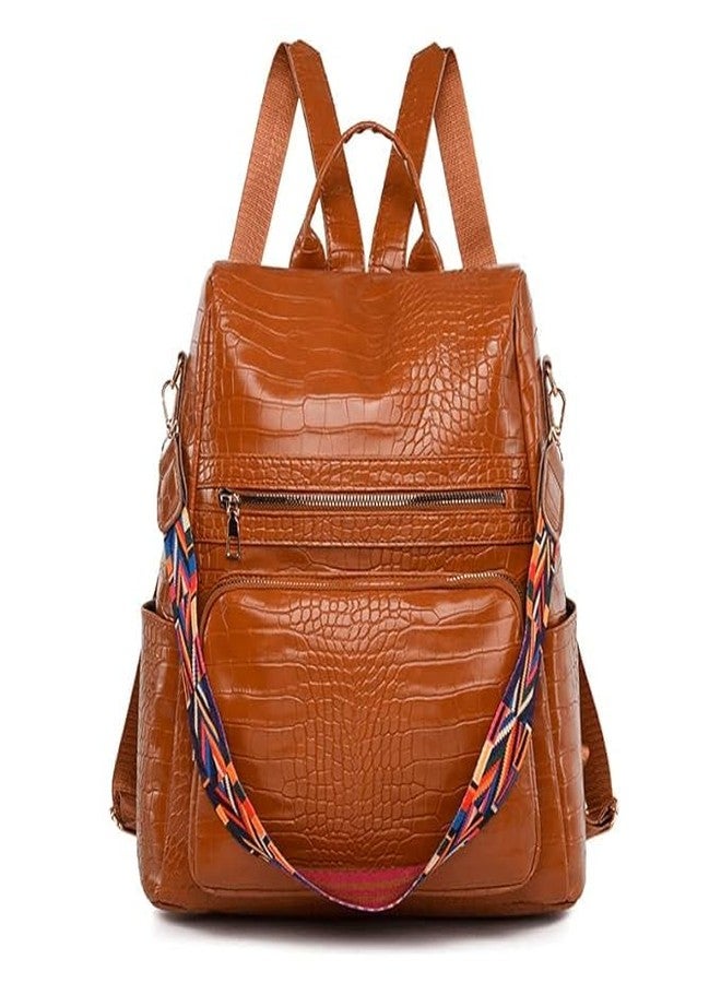 MUCHOVA Antic Backpack Trending Travel Laptop Carry Pithoo Backpack (Brown) - Image 1