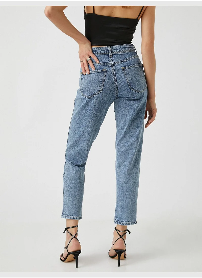 KOTON High Rise Mom Jean