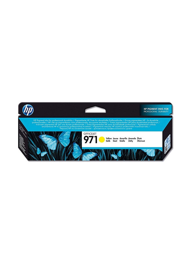971 OfficeJet Toner Cartridge Yellow