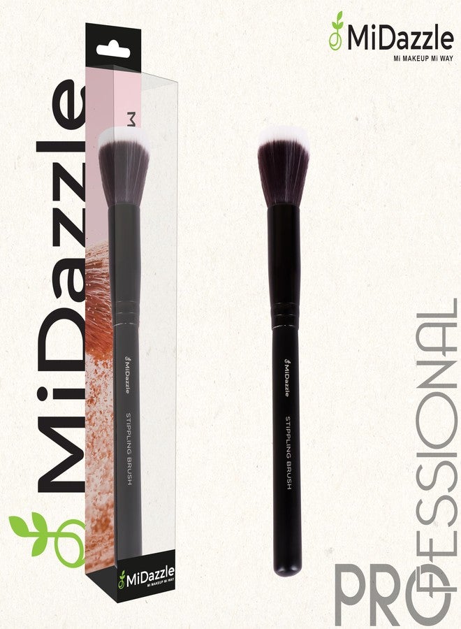 Omidazzle Midazzle Stippling Brush for Moisturizer, Foundation & Primer (MIMB1319) - Image 4