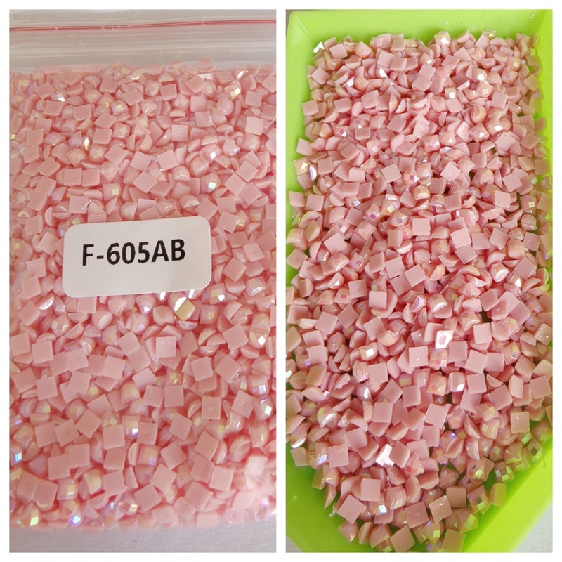 5DIY AB Square Diamond Painting Kit 4000Pcs Per Bag Model 603AB Vivid Colors For DIY Home Decoration - Image 3