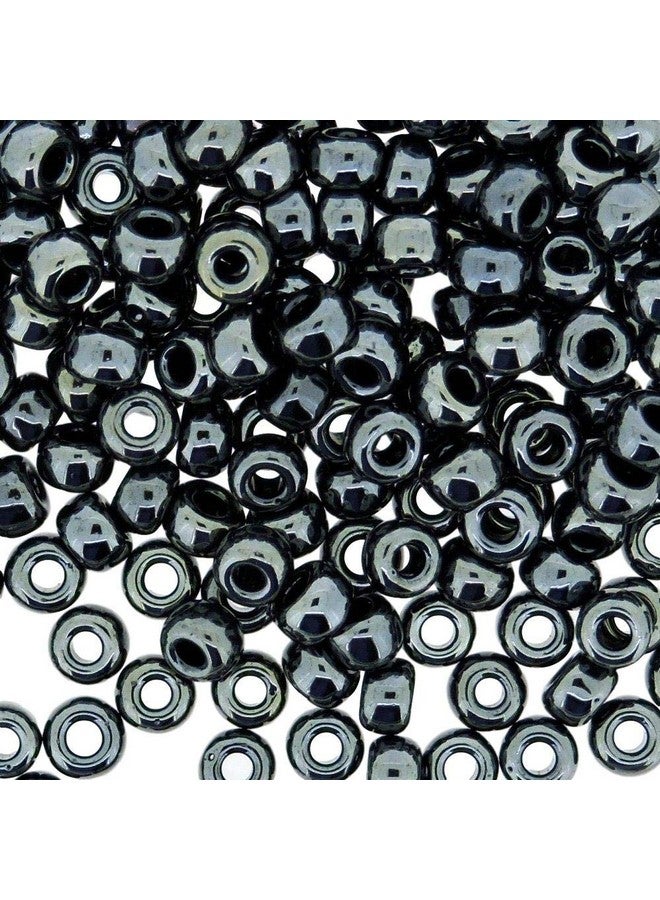 Miyuki Round Rocaille Seed Beads Size 6 0 20Gmtube Gunmetal Grey - Image 2