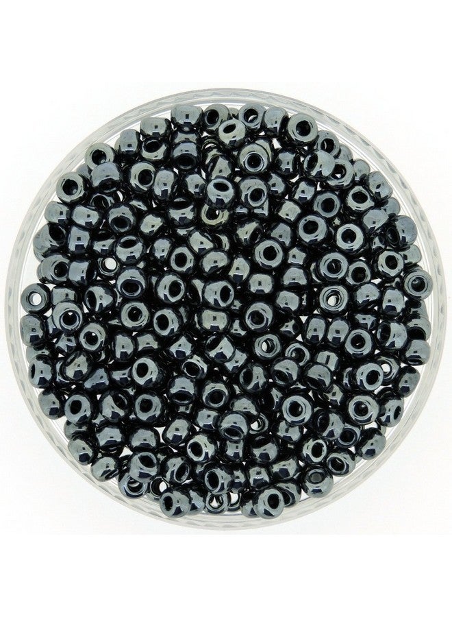 Miyuki Round Rocaille Seed Beads Size 6 0 20Gmtube Gunmetal Grey - Image 4