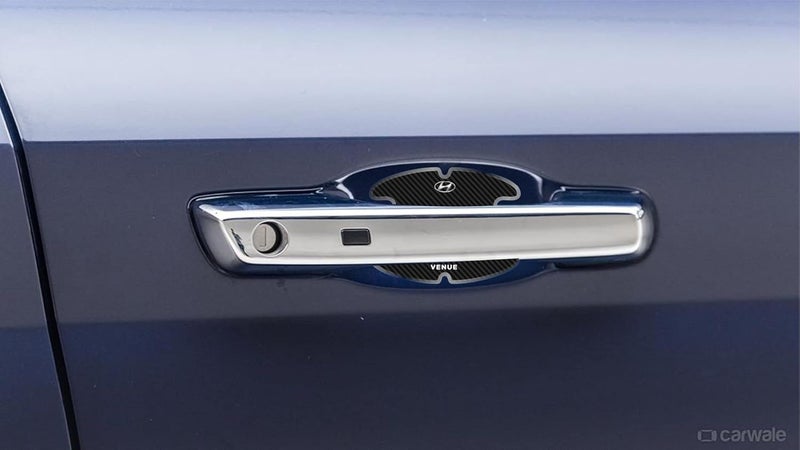 BIG FLAG ملصق حماية من الخدوش ليد باب السيارة من ألياف الكربون بتشطيب جل 3D BFRC (عبوة من 4) (MRDRCFVAR) (Venue_Hyundai) - Image 3