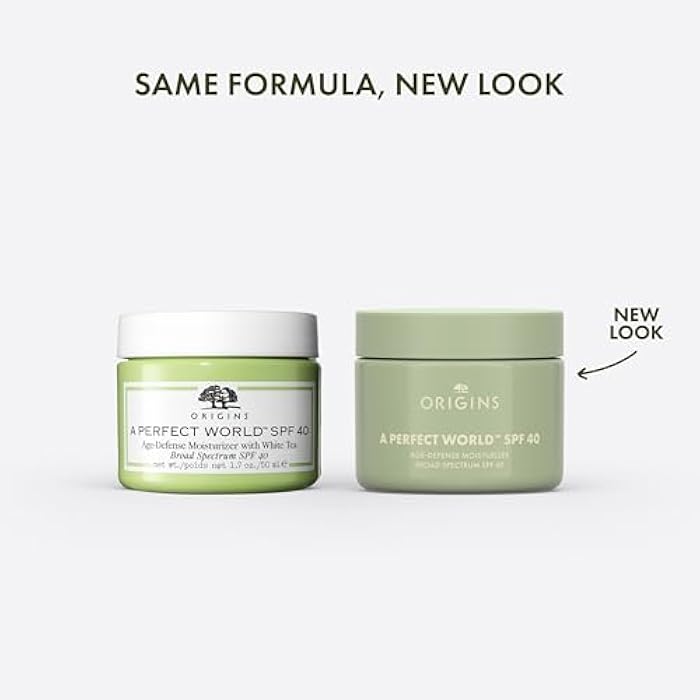 Origins أوريجنز عالم مثالي مرطب مضاد للشيخوخة مع SPF 40 | يرطب ويساعد في تأخير علامات الشيخوخة المرئية | مع مضادات الأكسدة، 1.7 أونصة سائلة - Image 2