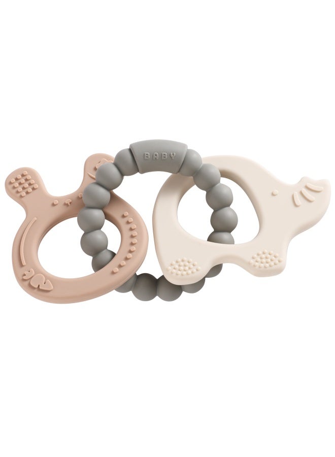Baby Hand-held Toy Tooth Gum Silicone Bite Bracelet Baby Anti-eating Hand-held Molar Tooth Gum Toy