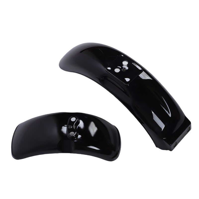 Motorcycle Front Rear Mudguard Protector Set Gloss Black Replacement for Monkey Gorilla Bikes Z50 Z50A Z50J Z110 Z125 8in 10in Wheel - Image 5