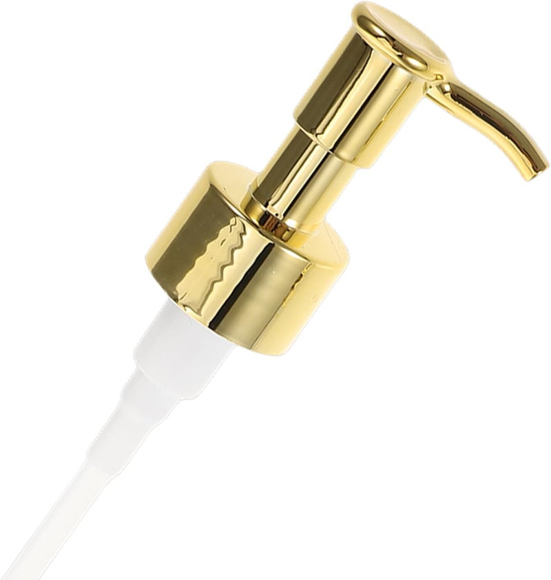 10 Pieces Gold 24/410 Replacement Lotion Pump, 10 Pieces for Soap and Essential Oil Dispenser, Long Nozzle for Precise Dosage, Compatible with Kitchen Bottles and - Image 3
