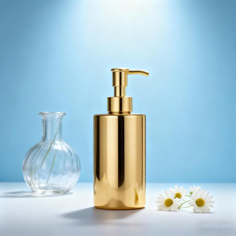 10 Pieces Gold 24/410 Replacement Lotion Pump, 10 Pieces for Soap and Essential Oil Dispenser, Long Nozzle for Precise Dosage, Compatible with Kitchen Bottles and - Image 5