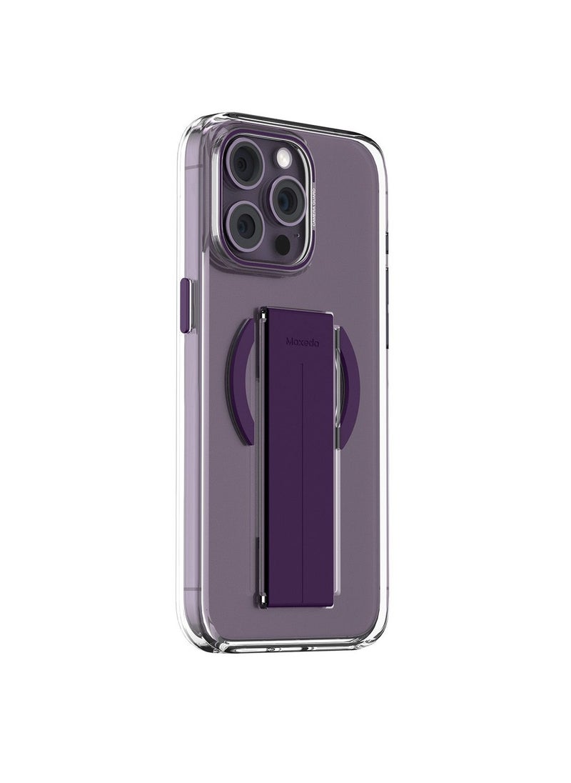 Moxedo Moxedo Magnetic Protective Case Scratch Resistant Drop Protection Magsafe Technology Compatible for iPhone 14 Pro Max 6.7 inch -Purple  - Image 1