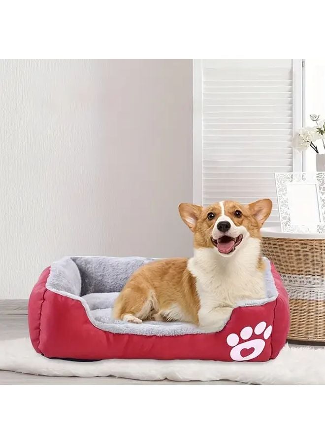 XL Black Cozy Plush Dog Bed For Small To Large Dogs Indoor Outdoor Pet Furniture - Image 3