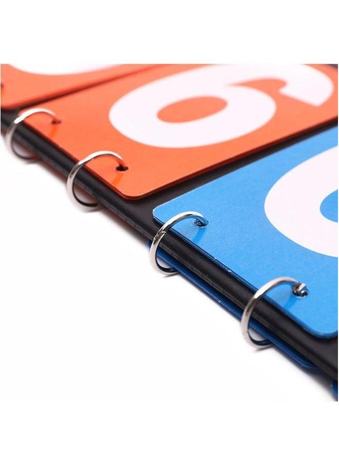 Generic - Portable Page Flip Scoreboard Basketball Billiards Football Table Tennis Game Scoreboard-Specifications:Two Digits [blue]♜ - Image 1