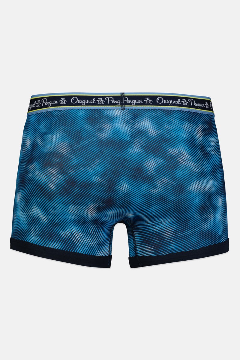 Original Penguin Men 4 Pieces Brand Logo Boxer Brief, Multicolor - Image 2