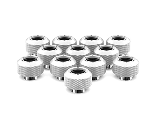 PrimoChill 1/2in. Rigid RevolverSX Series Fitting - 12 Pack - Sky White - Image 5