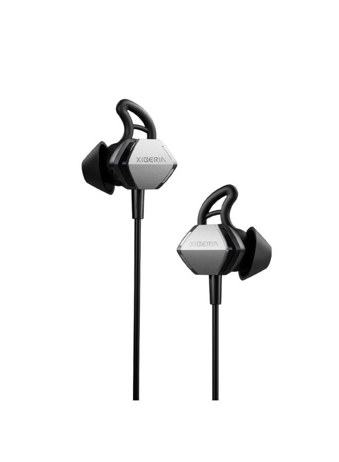 Xiberia Mobile Gaming In-ear Wired Headset 3.5mm For Pc And Mobile, Pubg E-sports Music Earphones With Noise Cancellation, Detachable Microphone, Compatible With All Platforms Mg-2s Iron Gray - Image 5