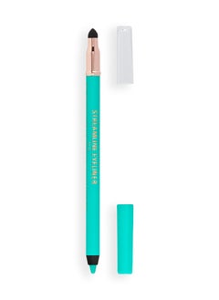 Makeup Revolution Streamline Waterline Eyeliner Pencil Teal  - Image 2