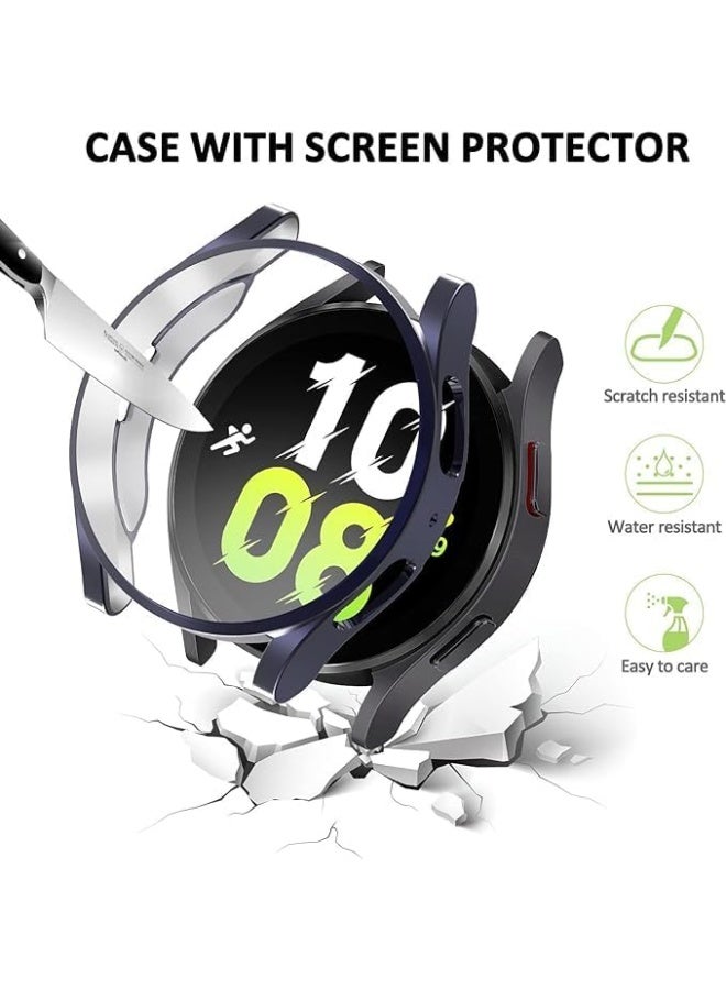 Compatible with Samsung Galaxy Watch 5 Pro Case, Soft TPU Shockproof Protective Case Cover for Samsung Galaxy Watch 5 Pro 45mm (Grey) - Image 4