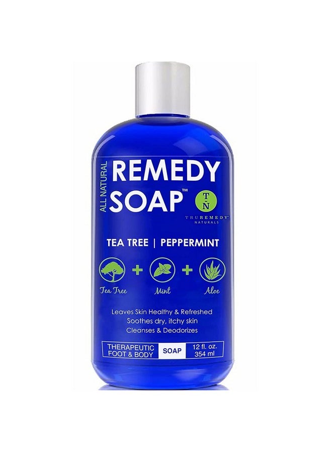 Truremedy Naturals - Remedy Tea Tree Oil Body Washbody Wash That Helps Body Odor Ringworm & Skin Irritationstea Tree Soap Body Wash (1 Pk 12 Oz) - Image 1