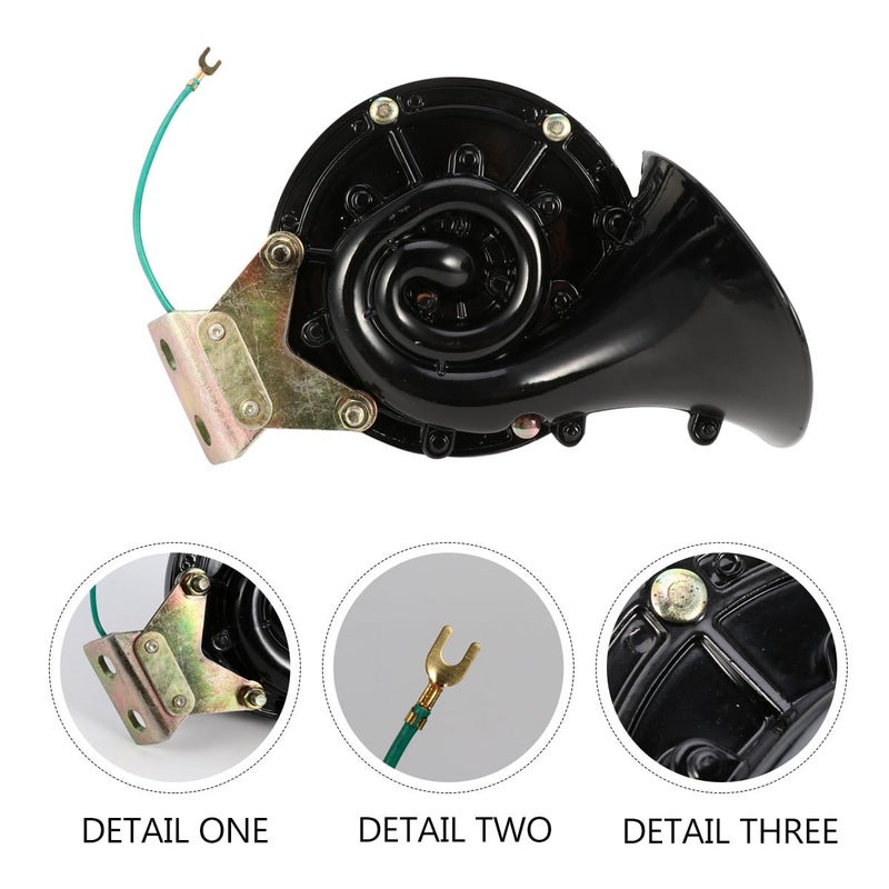 24V Waterproof 150dB Super Loud Snail Horn for Truck Car Motorcycle Vehicle Single Piece - Image 5