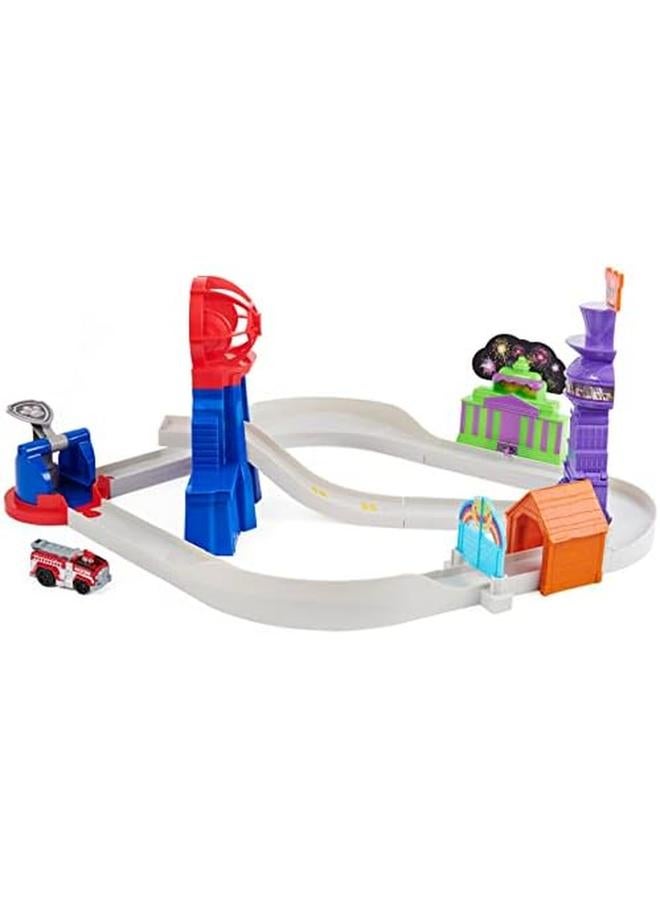 PAW PATROL True Metal Total City Rescue Movie Track Set With Exclusive Marshall Vehicle 1 55 Scale Kids Toys For Ages 3 And Up - Image 3