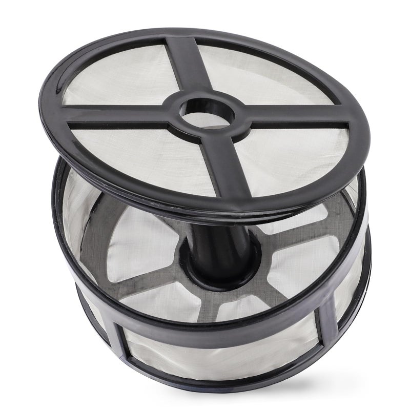 LIIZOUSUDA Reusable Coffee Filters 12 Cup for Percolator Coffee Pot Electric Replaces Paper Coffee Filters BPA Free DiskWraparound Percolator Coffee Filters - Image 2