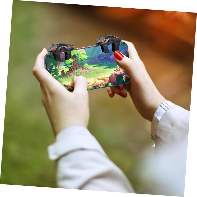 High Sensitivity Game Triggers with Gloves and Charging Cable for Smartphones - Image 4