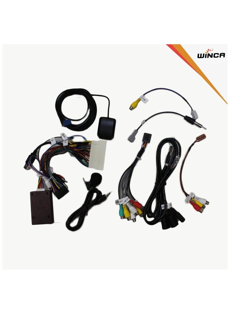 WINCA Android System 8'' Inch 2din Car Fascia For Hyundai IX45 Santa FE 2013-2018 1GB+16GB Stereo Panel Dash Mount Installation Double Din Car DVD Bezel Frame  - Image 3