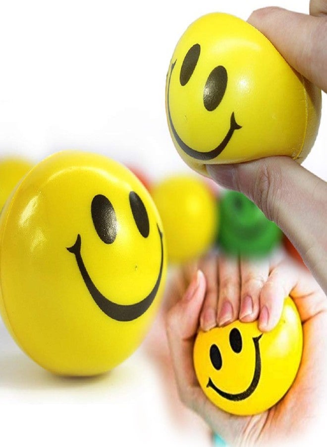Arudrah Smiley Soft Ball for Babies, Kids, Adults (Pack of 4)| Stress Relief Toy | Non Toxic Toy (Pack of 4) - Image 4