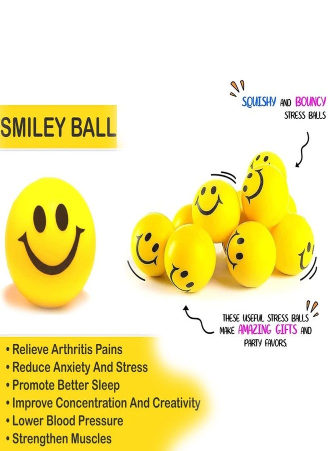 Arudrah Smiley Soft Ball for Babies, Kids, Adults (Pack of 4)| Stress Relief Toy | Non Toxic Toy (Pack of 4) - Image 5
