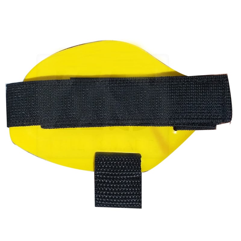 AXWee DOMS110 Motorcycle Motorbike Shift Pad, Shoe Boot Cover Protector, Useful Motorcycle Gear Shifter Accessories (Yellow) - Image 3