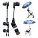 Inf-way Umbrella Holder for Stroller Secure Grip for StrollersCamping Chairs ScratchFree Mount for RoundSquare Tubes - Image 2