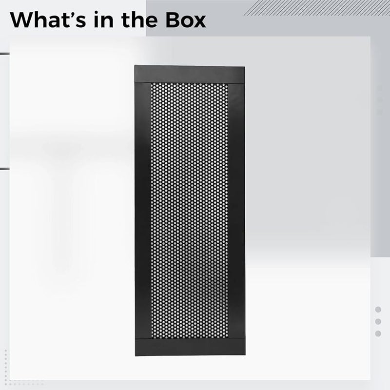 4 Pack Black 4x10 Inch Floor Vent Covers With Washable Mesh - Image 3