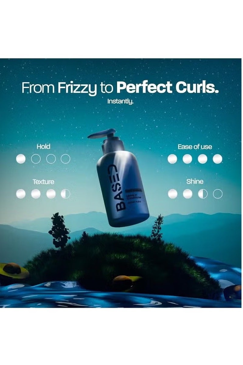 Based Leave-In Conditioner, Instant Frizz Control, Hydrates & Nourishes Hair, Premium Leave-In Conditioner for Men, Healthy Frizz-Free Hair in Minutes (6.8oz Pack of 1) - Image 5