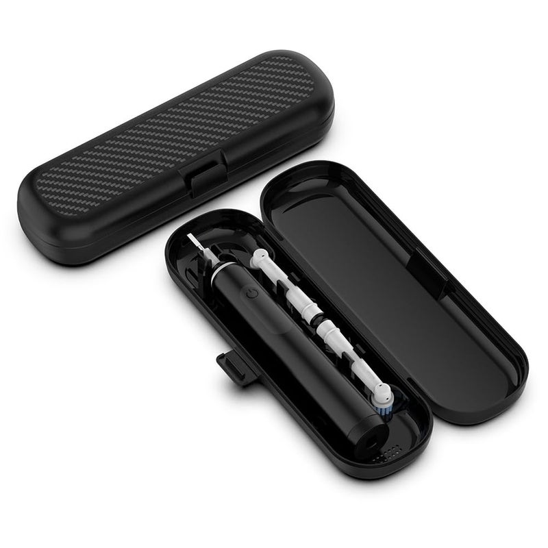 GQ Portable Electric toothbrush Travel Container Case,Easily cleaned Travel Toothbrush Holder,Anti Bacterial Hard Plastic Toothbrush Store Box Bag, 222 x 68 x 41mm - Image 1