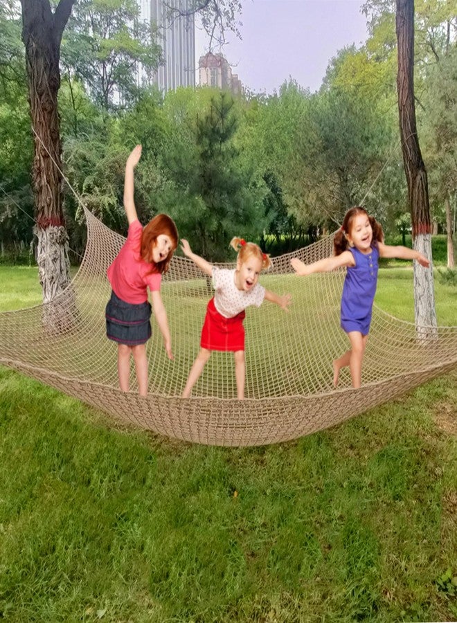 KAERYHET Climbing Net for Kids Double Layers Playground Safety Net Polyester Climbing Cargo Net Rope Bridge Nets for Treehouse Backyard Monkey Bars - Image 1