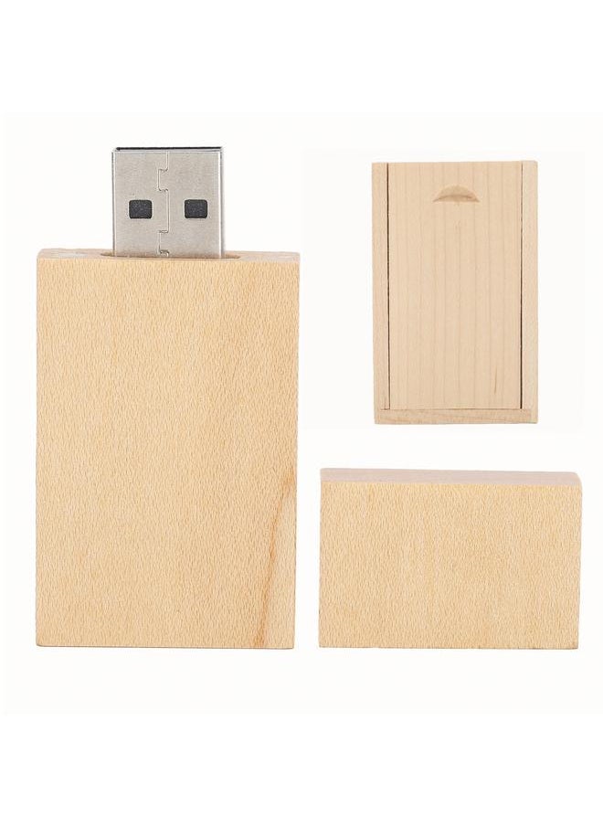 Thoraya CM10018 Maple wood large cube with box USB flash drive 32G  - Image 1